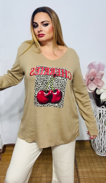 CAMISETA CHERRIES