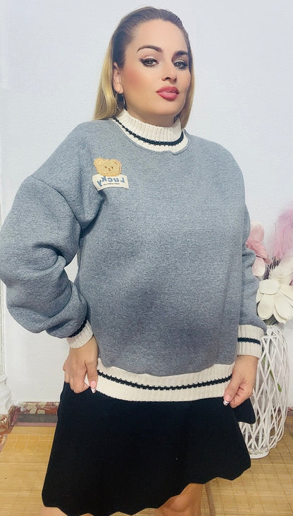 SUDADERA MINI OSO