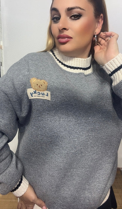 SUDADERA MINI OSO